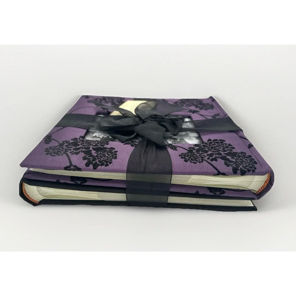Bella Lux Photo Album By Home Goods‎ Set Of 2 Books 140-4x6 Pictures Gift Set